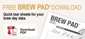 Brew Pad Data Sheets