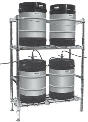 Building a Keg Rack for Your Home Brewery