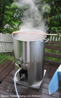 Building an Efficient Outdoor Home Brewery