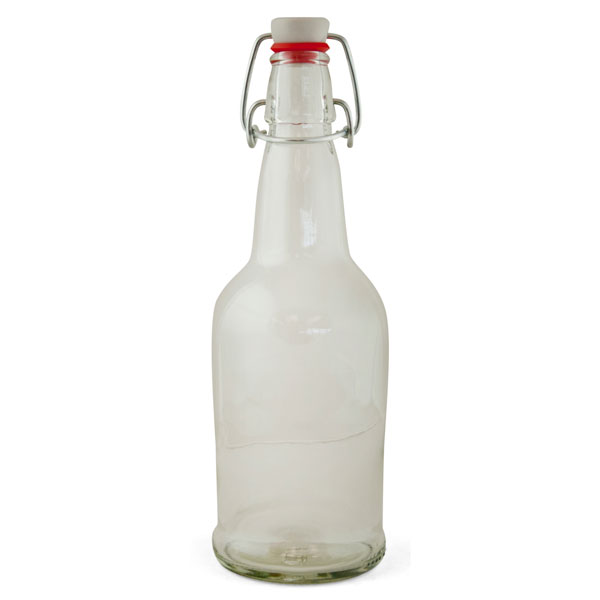 EZ Cap Bottles, Clear (Case of 12) - 32 oz.