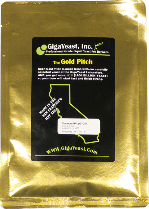 GigaYeast Double Pitch - NorCal Ale #1 Yeast