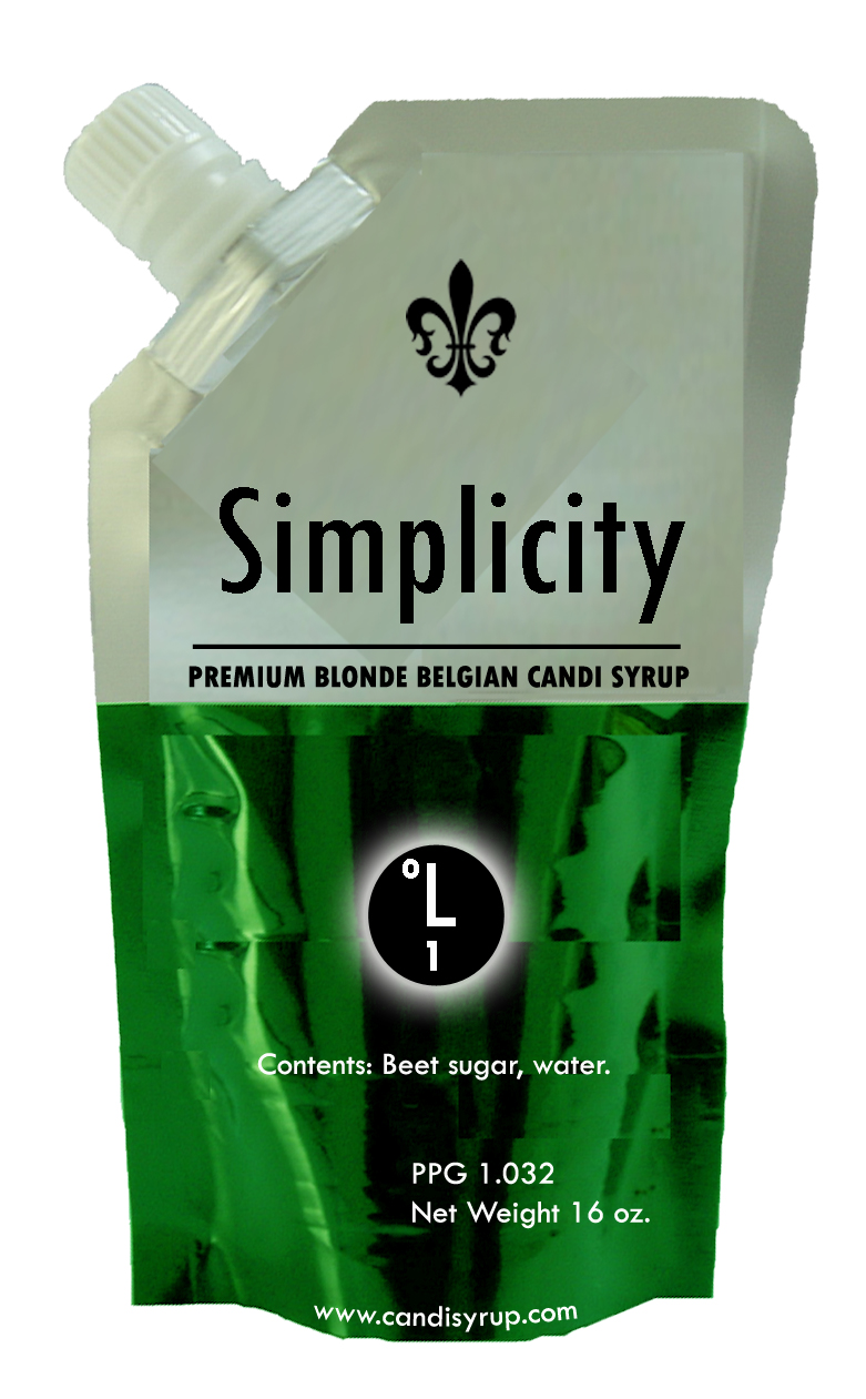 Simplicity Belgian Candi Syrup (Clear)