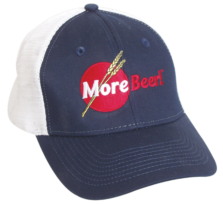 MoreBeer! Trucker Hat - Blue