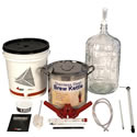 BSG Handcraft Gold Homebrew Kit with Glass Carboy & Brew Kettle BSG Handcraft Gold Homebrew Kit with Glass Carboy & Brew Kettle