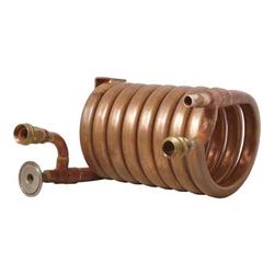 Counterflow Chiller with Single Clover Fitting Counterflow Chiller with Single Clover Fitting