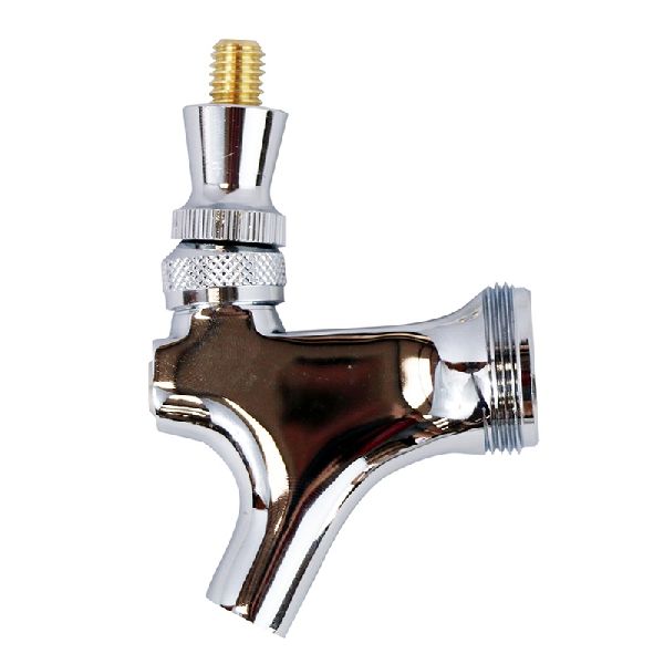 Chrome Beer Faucet w/ Brass Lever