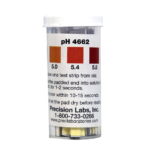 Beer pH Test Papers (Vial of 100)