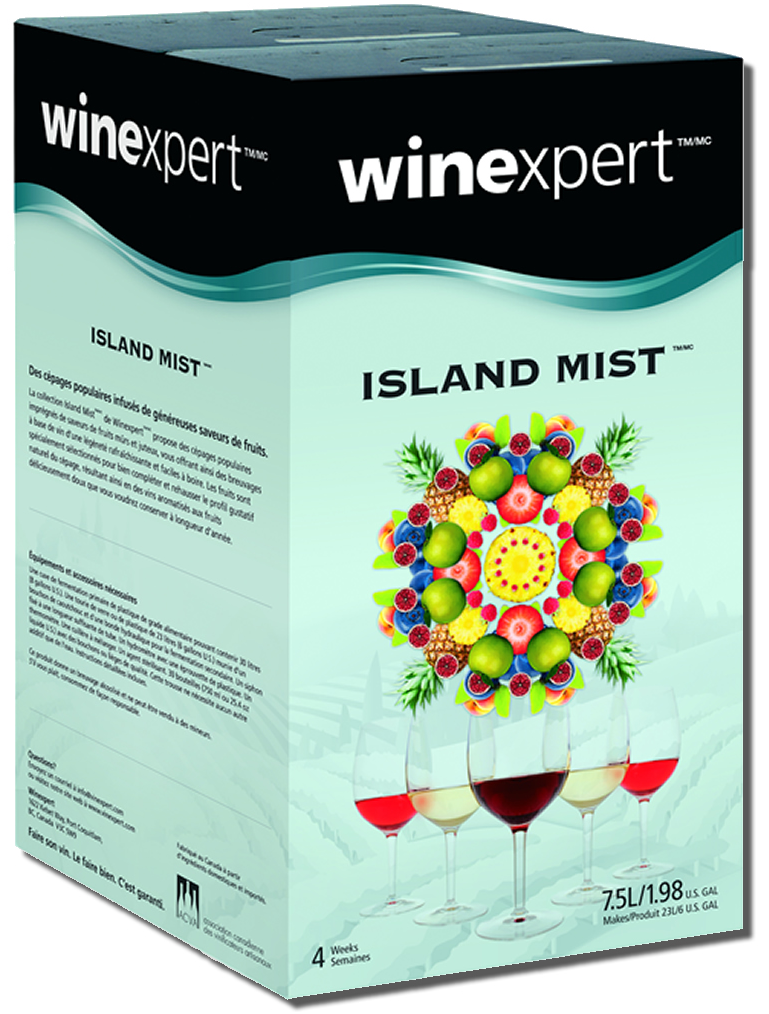 Winexpert Island Mist Raspberry Peach Sangria Wine Kit