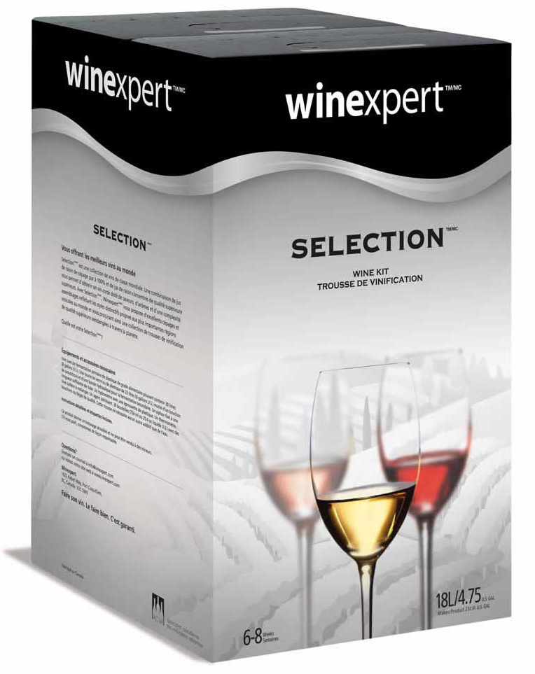 Winexpert Selection California White Zinfandel Wine Recipe Kit