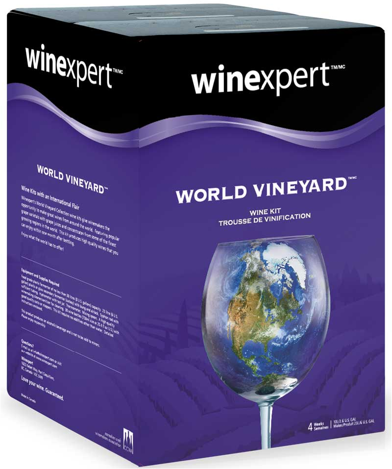 Winexpert World Vineyard California Moscato Wine Recipe Kit