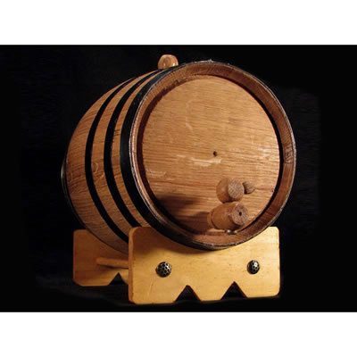 5 Liter Mini Oak Barrel for Aging Beer, Wine and Spirits