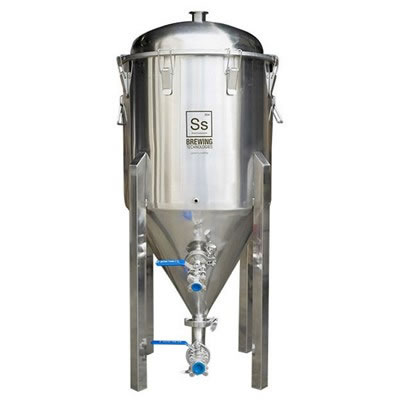 1/2 Barrel Chronical Conical Fermenter by Ss Brew Tech