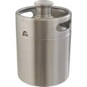 Stainless Steel Mini-Keg Growler Stainless Steel Mini-Keg Growler