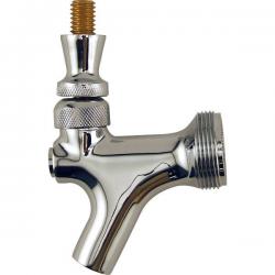 Standard Chrome Beer Faucet with Brass Lever