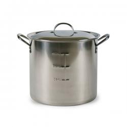 Economy 5 Gallon Stainless Brew Pot with Lid