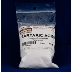 Tartaric Acid, 4 oz