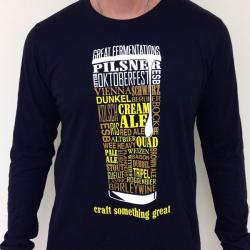 Beer Styles Long Sleeve Shirt - SMALL