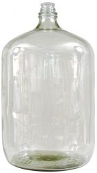 6.5 Gallon Italian Glass Carboy With Threaded Neck
