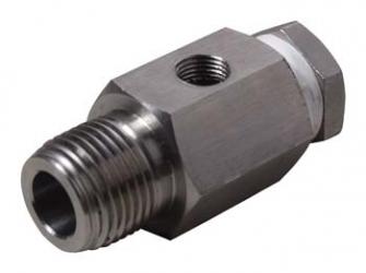 Stainless Sight Gauge Adapter with plug