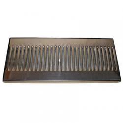 14"x6" Surface Mounted Draft Beer Drip Tray - Stainless Steel